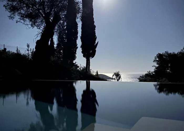 Xalupi - Design-villa Mit Pool Und Meerblick Casa de Férias Palaiokastritsa
